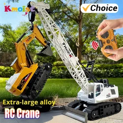 Grúa y excavador RC eléctricos de aleación para niños