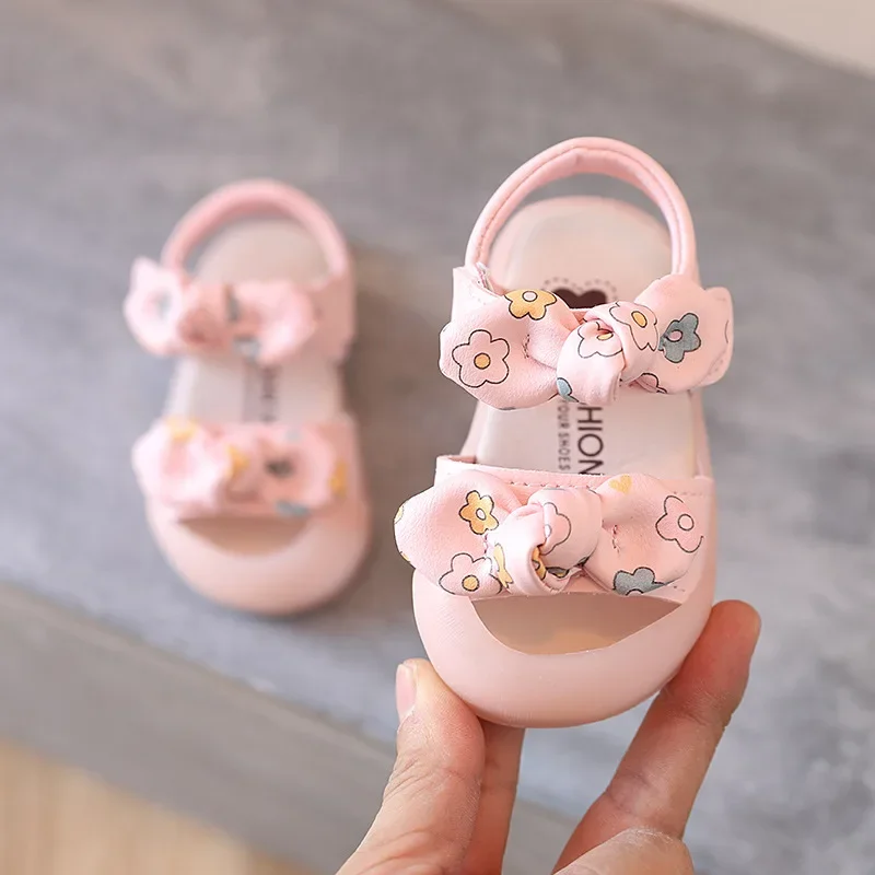 Sandalias antideslizantes para primeros pasos de bebés y niños - imagen 5