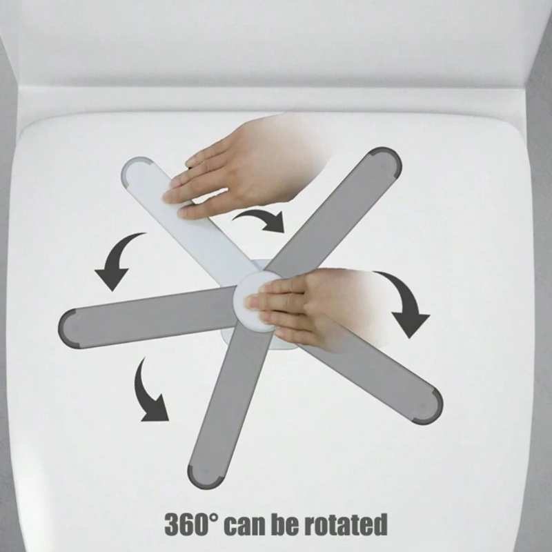 Cerradura segura Cerradura de inodoro confiable Cerradura de ABS Cerradura de inodoro fuerte a prueba de niños para mantener su baño seguro para niños - imagen 2