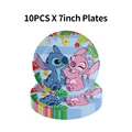 7inch 10pcs Plates