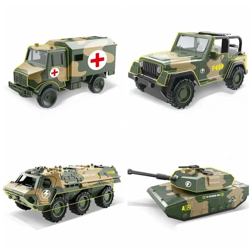 Tanque de aleación para niños – Juguete educativo de simulación - imagen 5