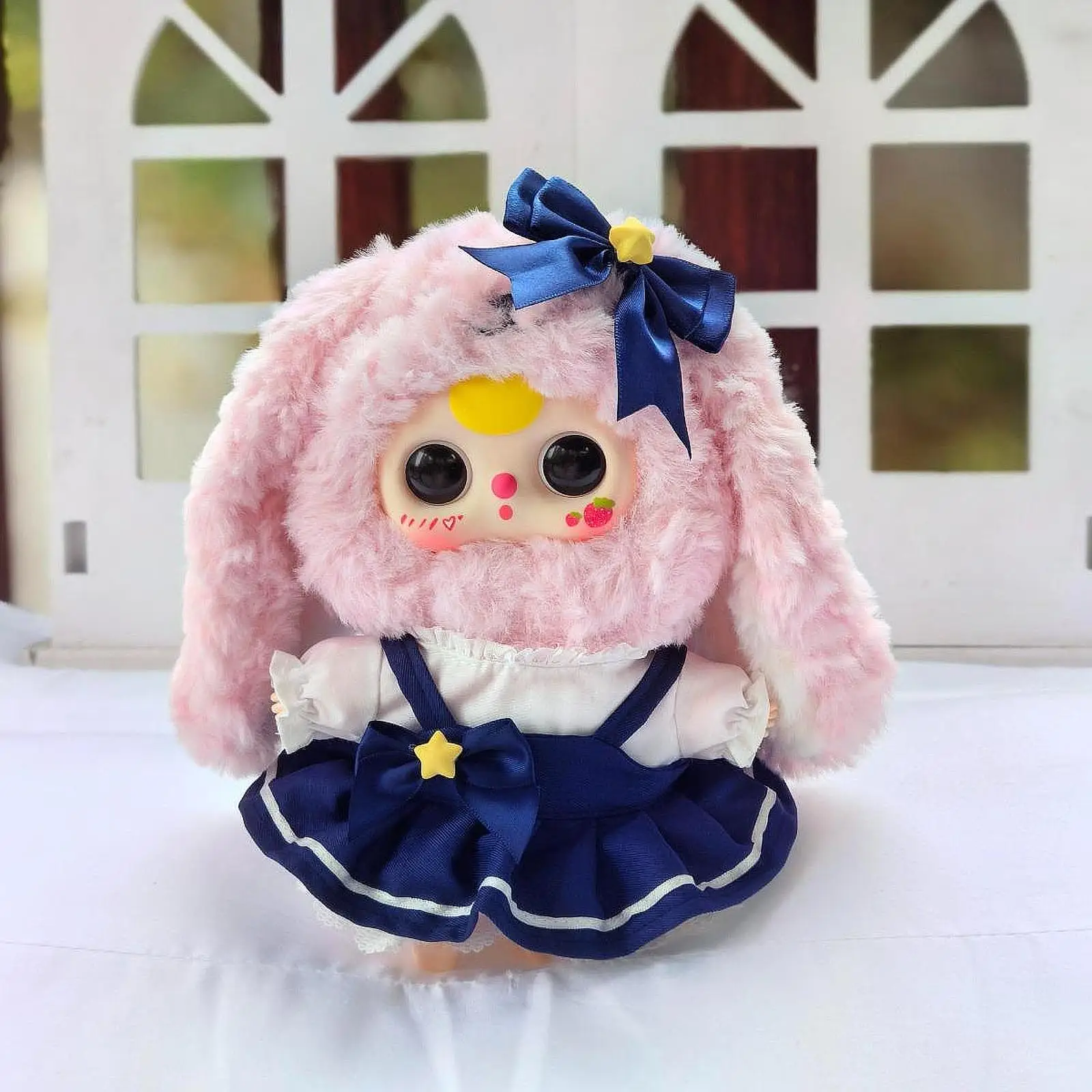 3Pcs Dolls Dress Suit Costume Accessories Lovely Miniature Clothing Soft with