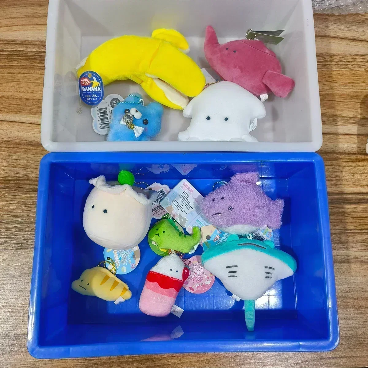 Juguete de peluche de chill Chinatown con ojos redondos, Mugyunui Petit mascot BC 4,5 cm, panda, melocotón, dumpling, alivio del estrés, colgante de bolsa de felpa - imagen 2