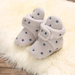 Botas de invierno para bebé con suela antideslizante