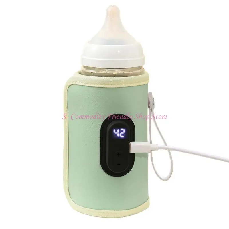 Funda calentadora botellas leche portátil 85AE, funda multifunción para temperatura constante - imagen 2