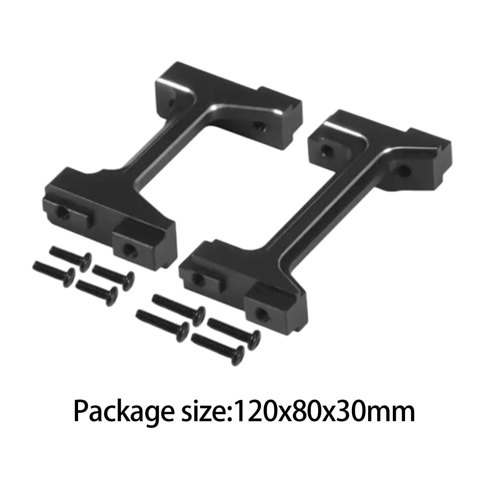 Front Rear Bumper Mount Spare Parts DIY Accessories Aluminum Alloy Replacement for TRX4M 1/18 Hobby Car Truck Model Car Vehicles