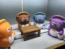Tanuki Tsurezure – Figura decorativa de vinilo blando para niños