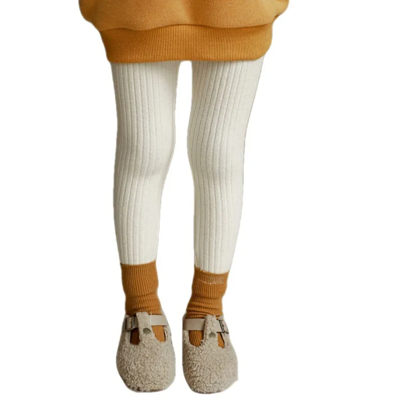 Leggings suaves para niñas, nuevos pantalones de primavera y otoño, pantalones ajustados elásticos informales para niños - imagen 5