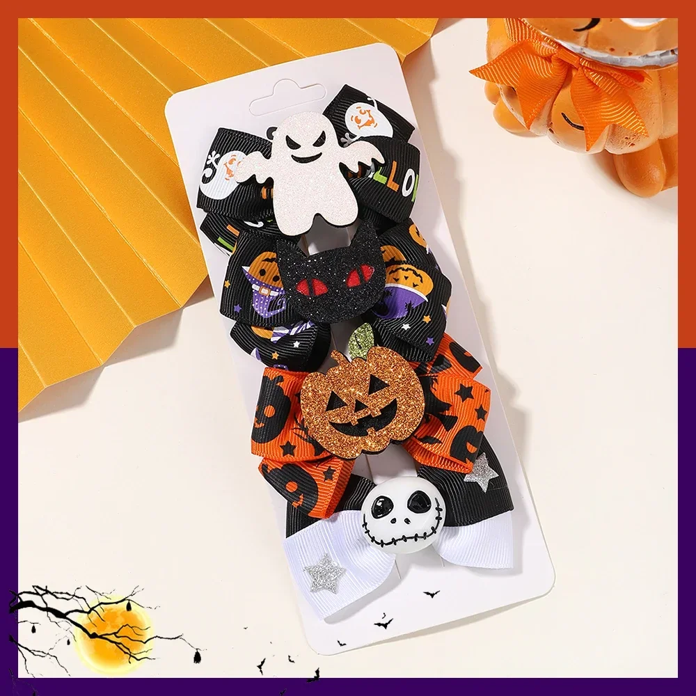 Pinzas y horquillas Halloween para bebé – Accesorios de pelo infantiles - imagen 5