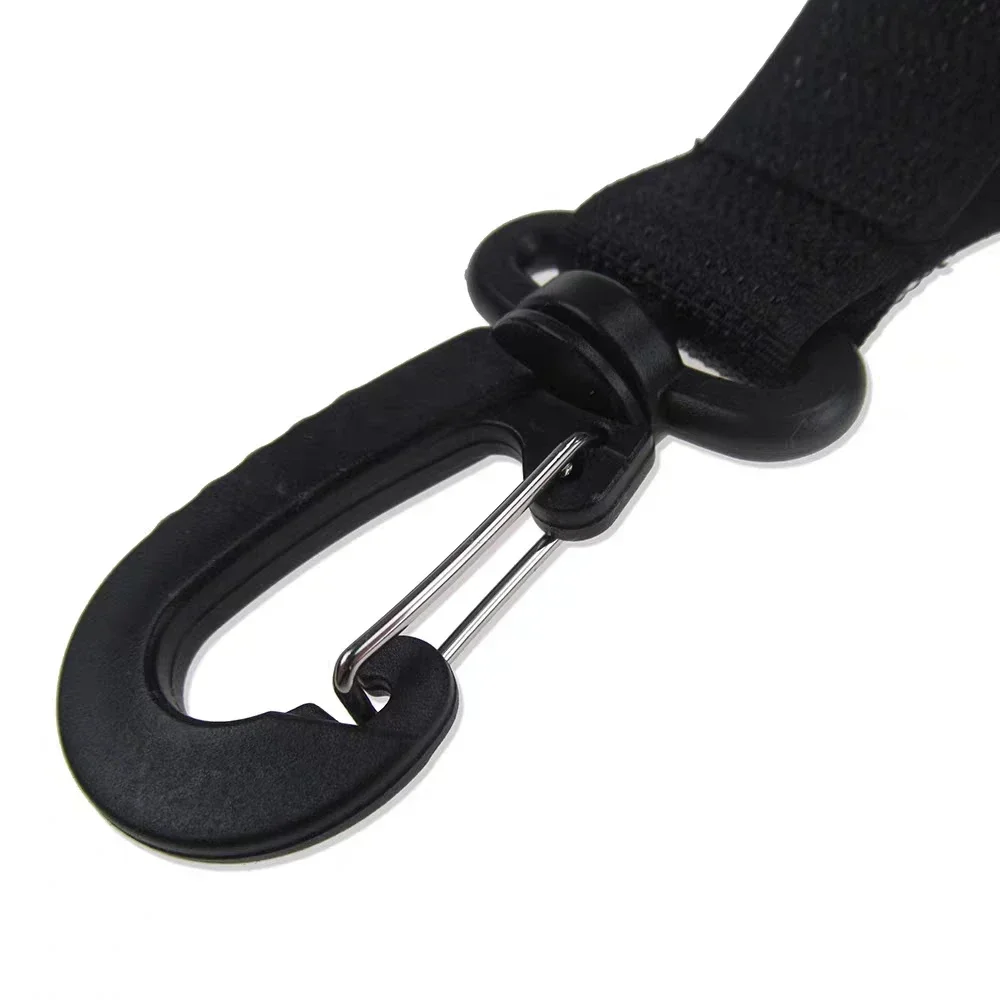 Organizador de cochecito de aluminio con ganchos universales y clip - imagen 5