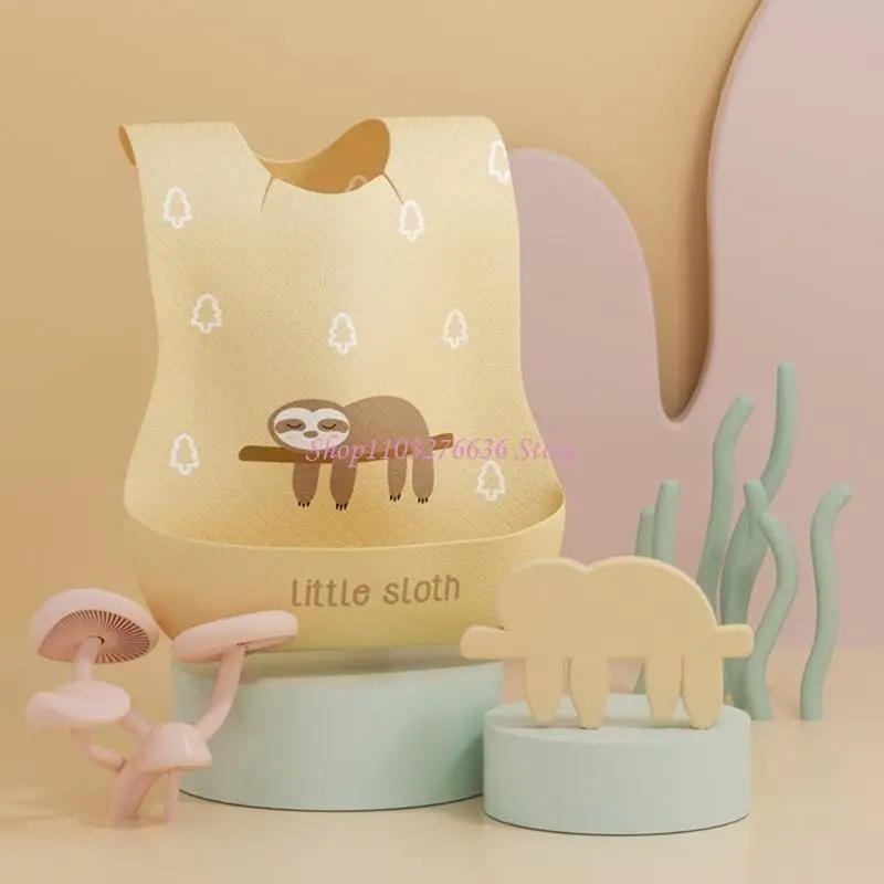Baberos desechables de tela no tejida – Impermeables para bebé