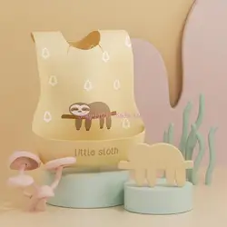 Baberos desechables de tela no tejida – Impermeables para bebé