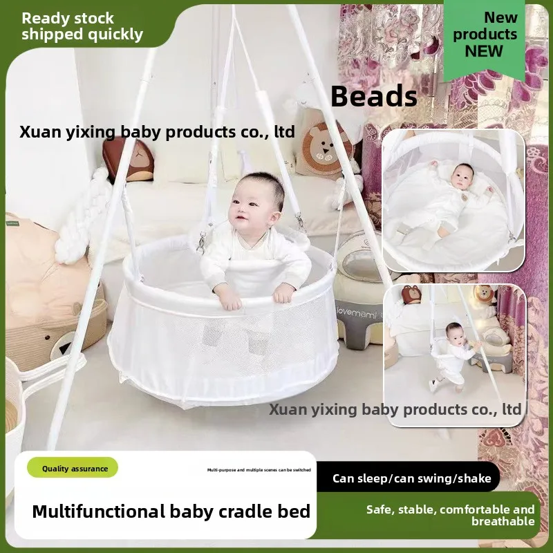 Cuna Cuna Columpio Bebé Cuna Calmante Columpio para Niños Hamaca Coaxial Bebé - imagen 2