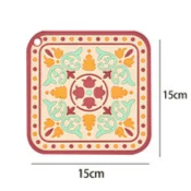 Large square red