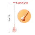 Pink fine tube brush