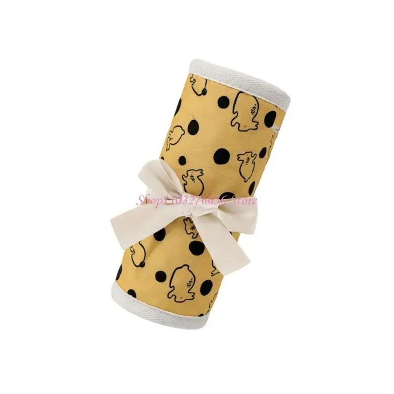 R6FD 4 Uds. Almohadilla parachoques para cuna bebé Protector bordes acolchados suaves algodón transpirable seguro - imagen 3