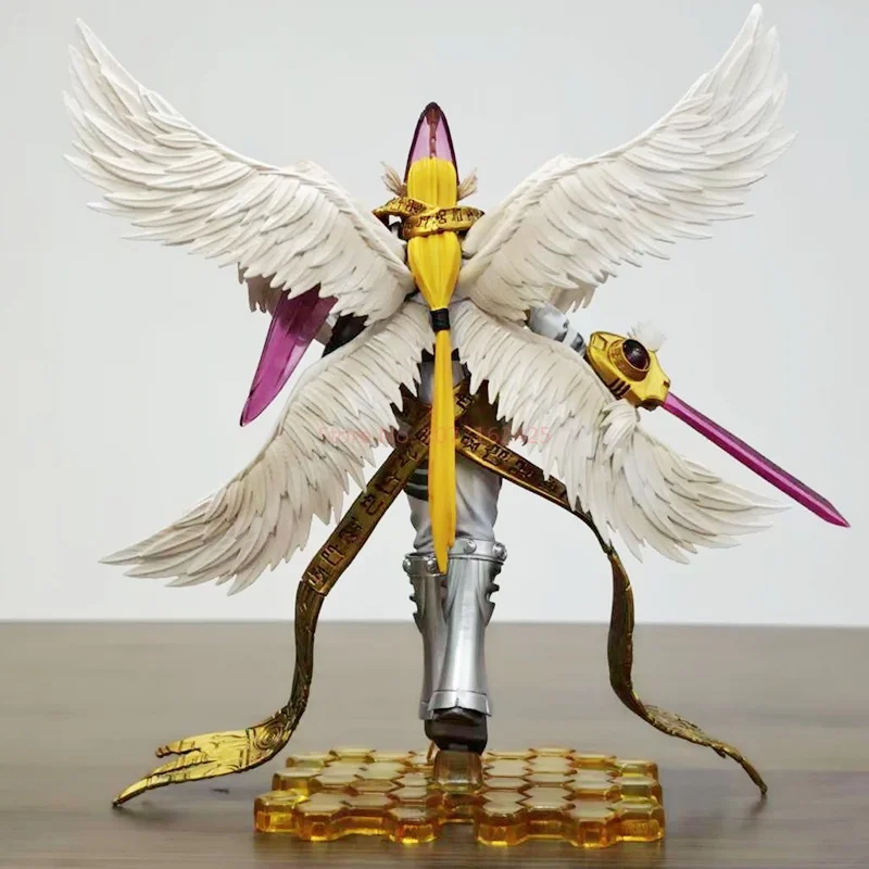 Figura Holy Angemon Digimon Adventure con LED de acción - imagen 5