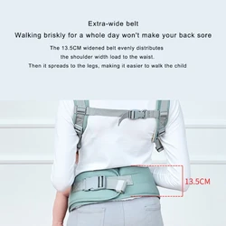 Portabebés ergonómico acolchado XXFE – Uso frontal y cadera