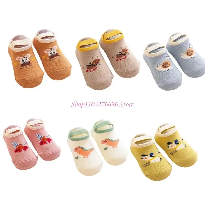Calcetines antideslizantes con refuerzo estampado para niños - imagen 3