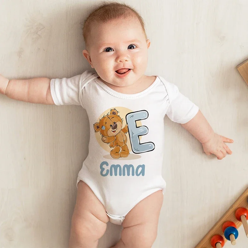 Body bebé recién nacido de oso personalizado, regalo original - imagen 3