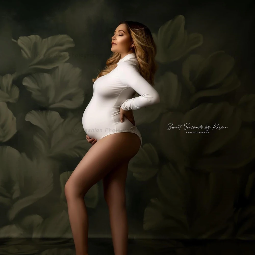 Body elástico ajustado para embarazadas – Sesión de fotografía - imagen 2