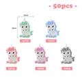 Unicorns mix 50pcs