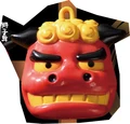 Lion dance mask