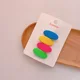 4pcs oval frosted
