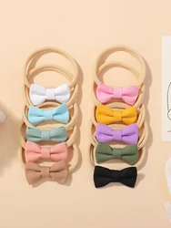 Diadema con lazo para bebé - Banda elástica de nailon