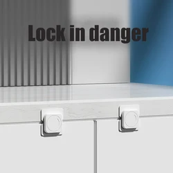 Cerradura seguridad niños para refrigerador y cajones – Multifunción
