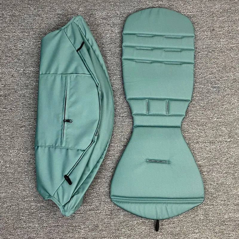 175 accesorios para cochecito, funda para dosel, cojín para asiento Compatible con Babyzen YOYO, funda para colchón de asiento con bolsillo trasero con cremallera - imagen 5
