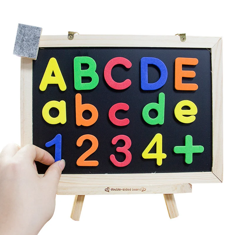 Letras magnéticas de espuma EVA para refrigerador – Juego educativo - imagen 2