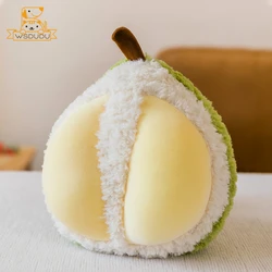 Almohada de felpa Durian, muñeco de peluche de fruta, bonito juguete para abrazar, Mini decoración sensorial para el hogar, abrazo suave, regalo para niños y adultos, alivio del estrés coleccionable