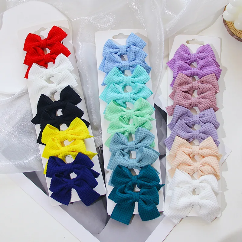 Pinzas para el pelo con lazo artesanal para niñas – Accesorios - imagen 5