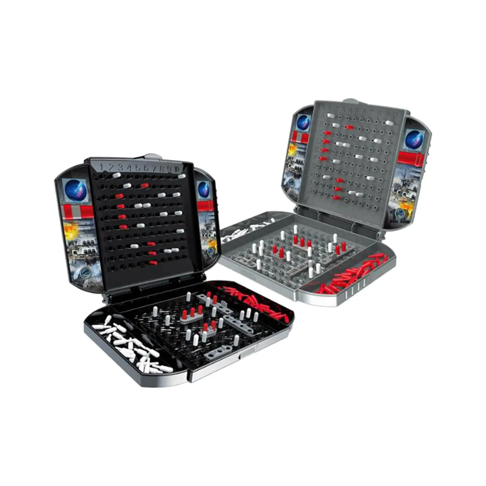 Ship Classic Board Game Educational Toy New Year Gifts Party Supplies Strategy Board Sea Battle Ship Battling Game 2 Player