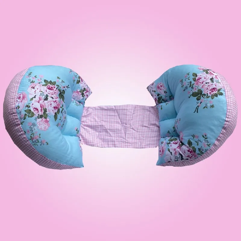 Almohada de maternidad en U para embarazo – 100% algodón lavable - imagen 5