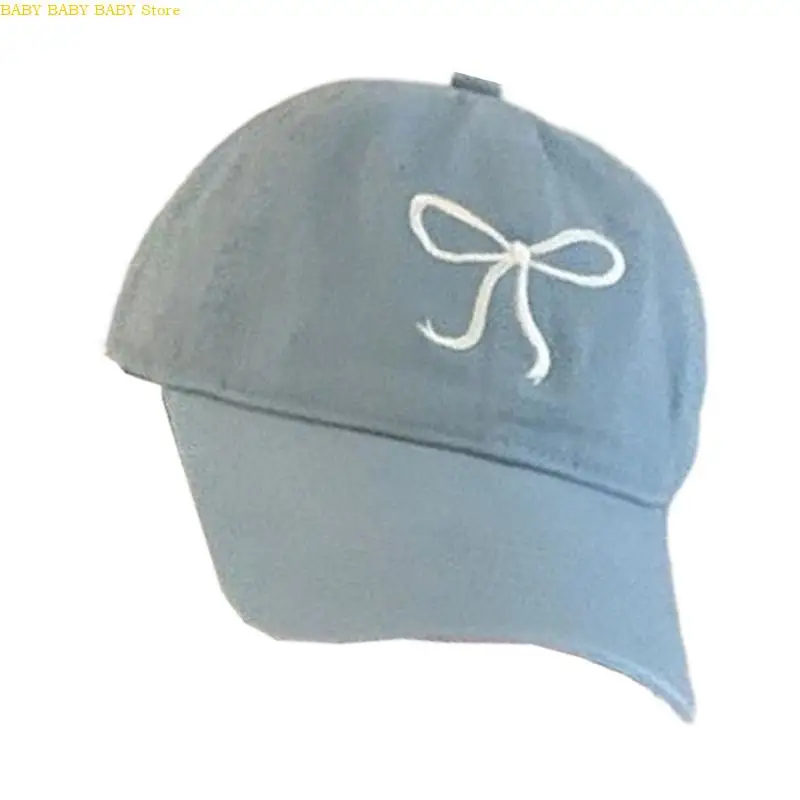 Q81A Gorra béisbol algodón para niña adolescente, para visitas parque y fotografías familiares - imagen 2