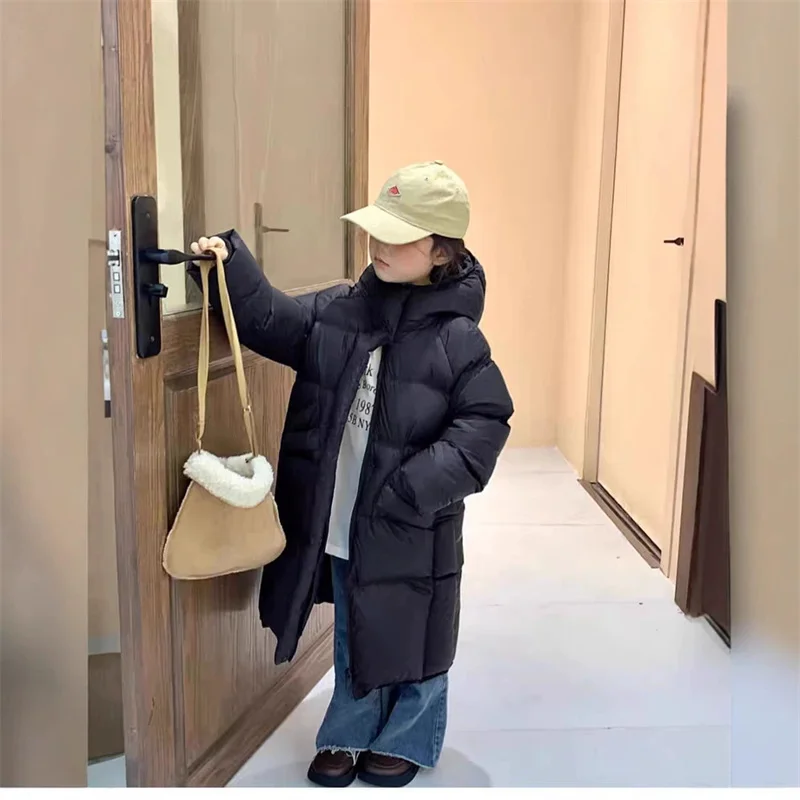 Abrigo acolchado con capucha para niños y niñas – invierno cálido - imagen 3