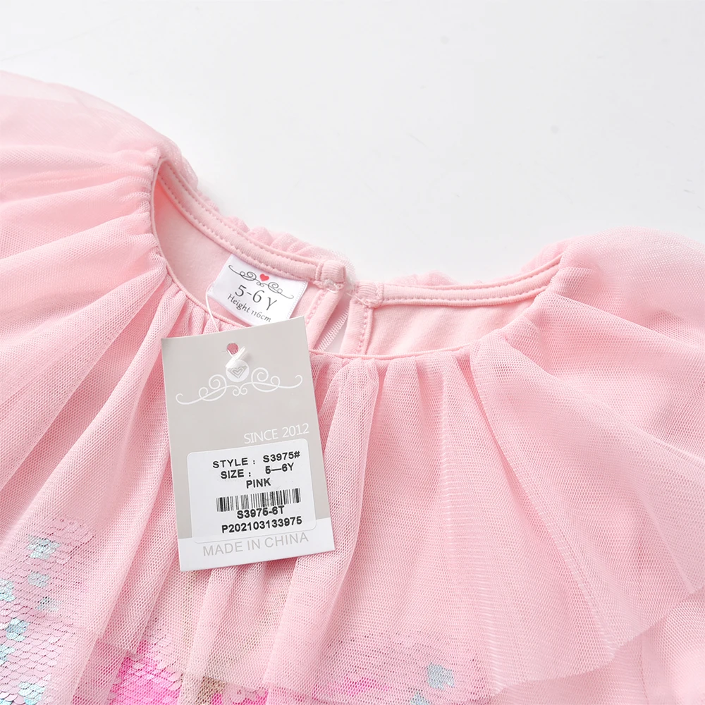 DXTON Camiseta infantil de manga corta con apliques de mariposa - imagen 2