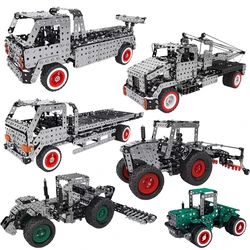 Tractor de construcción – Juego de bloques técnicos para niños