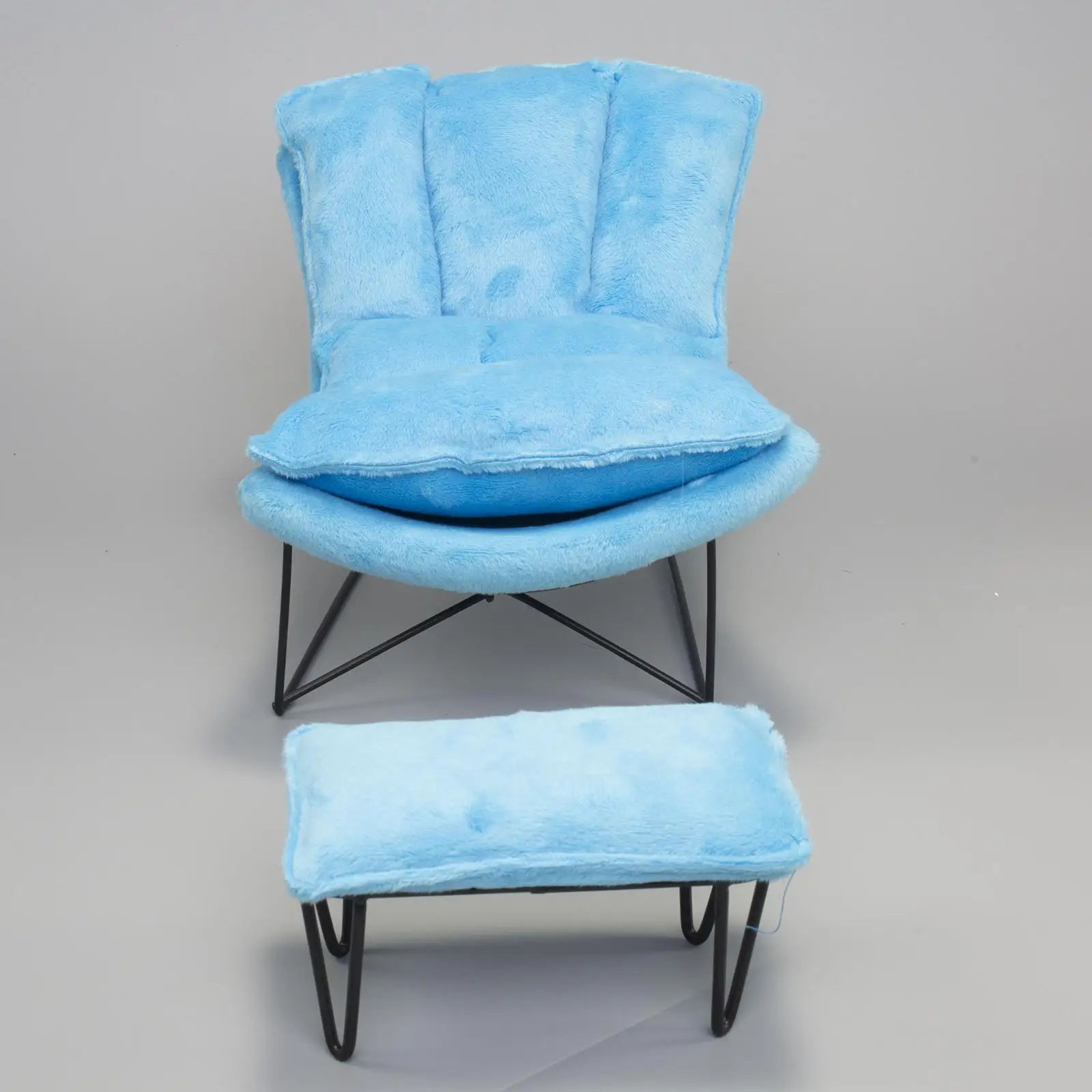 1/6 Scale Rocking Chair Soft Fabric Mini Adults Gifts Decorative for 12