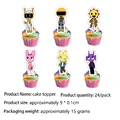 24pcs cake topper