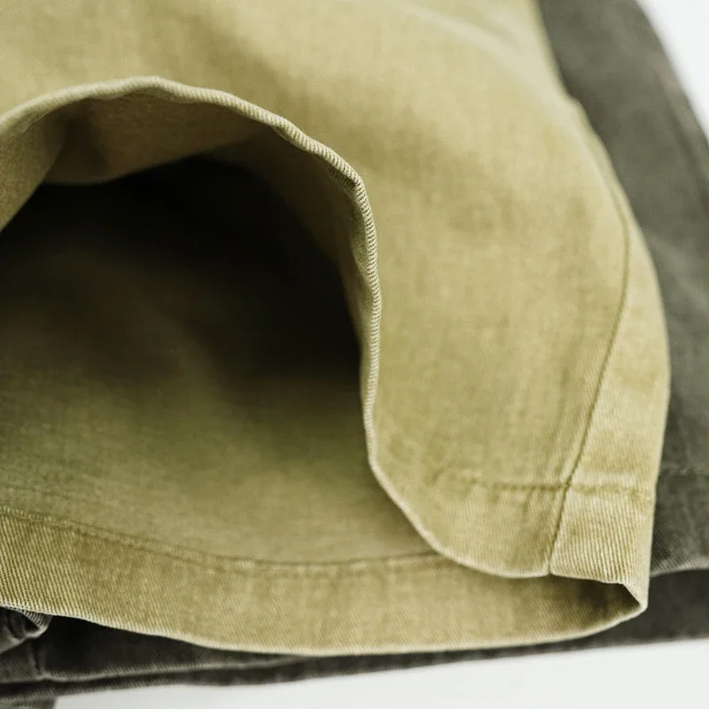 Novedad de verano, pantalones cortos vaqueros informales holgados a la moda de algodón de estilo coreano para niños con tirantes y bordado de oso Unisex - imagen 5