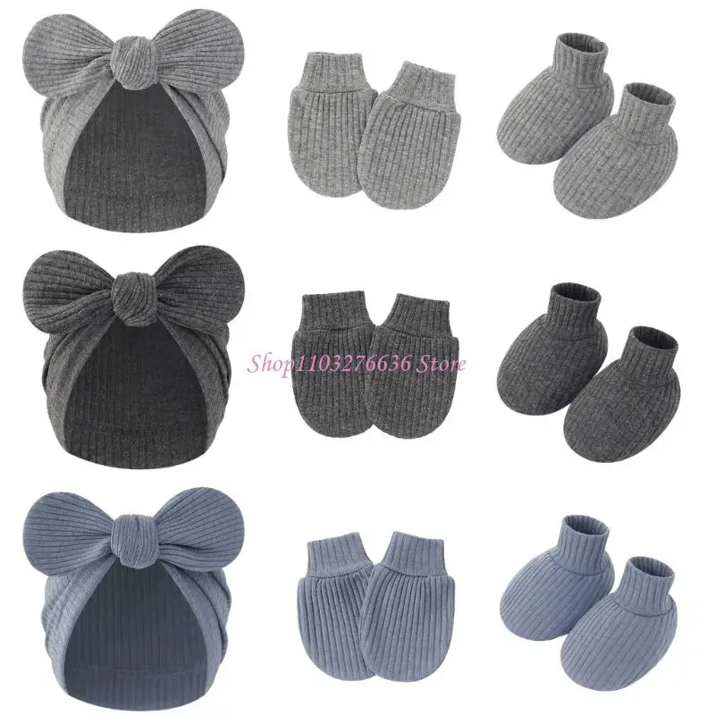 Guantes suaves bebé – Manoplas cómodas set de guardería - imagen 5