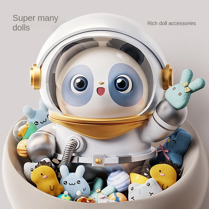 Máquina de muñecas para niños, juego operado por monedas, Mini garra, juguete para atrapar, máquinas de grúa, muñeca musical, regalos de Navidad, juguetes, máquina de garra - imagen 4