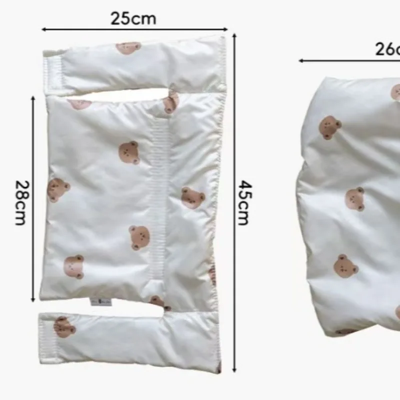 Funda acolchada impermeable para silla alta y asiento de coche