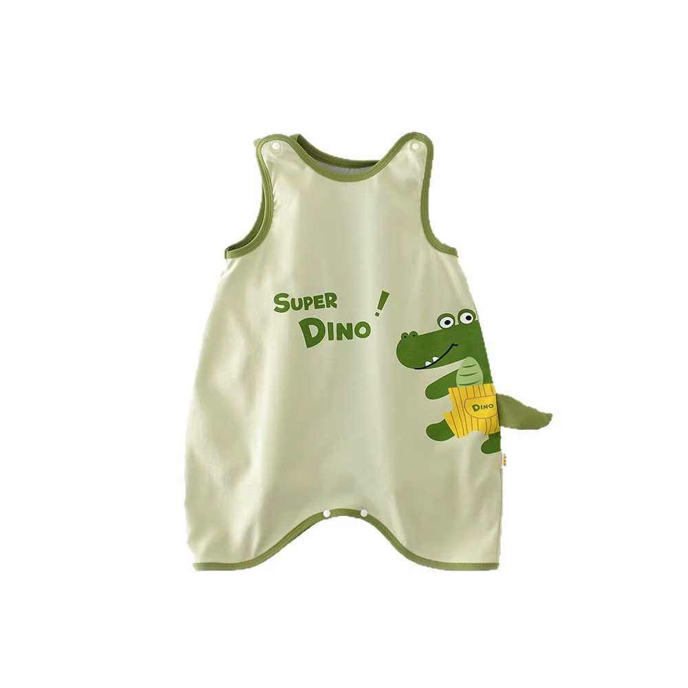 MILANCEL Pelele de verano para bebé – Diseño cocodrilo - imagen 3