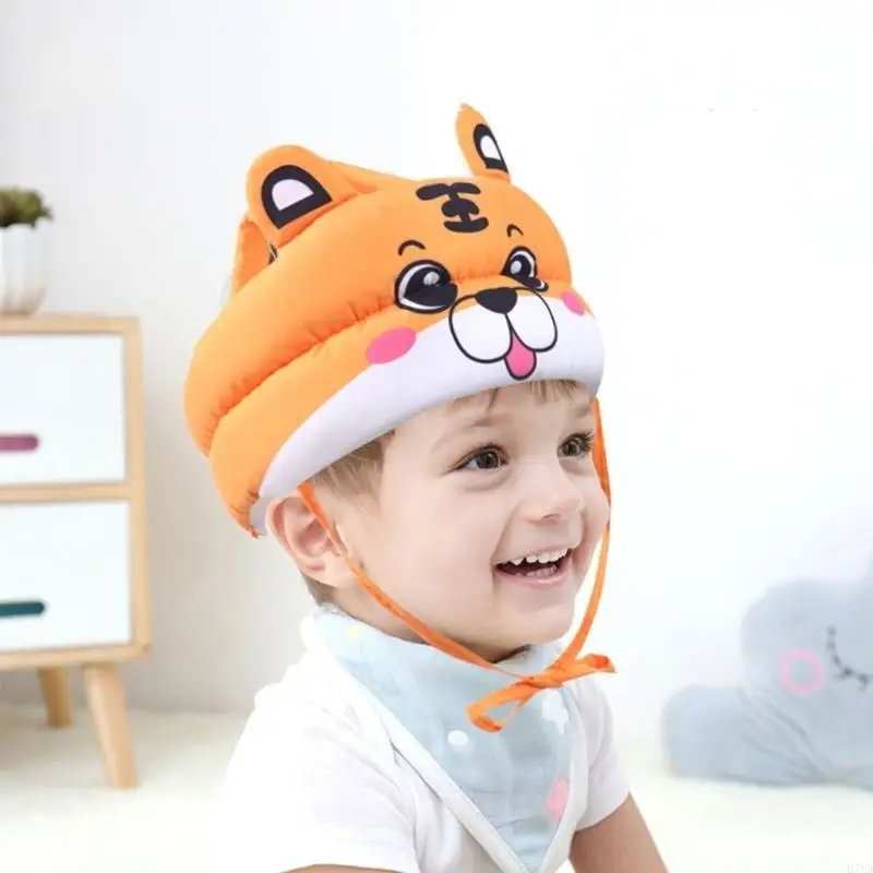 Gorro seguridad cómodo para cabeza bebé D7YD, gorro anticolisión para niños y niñas