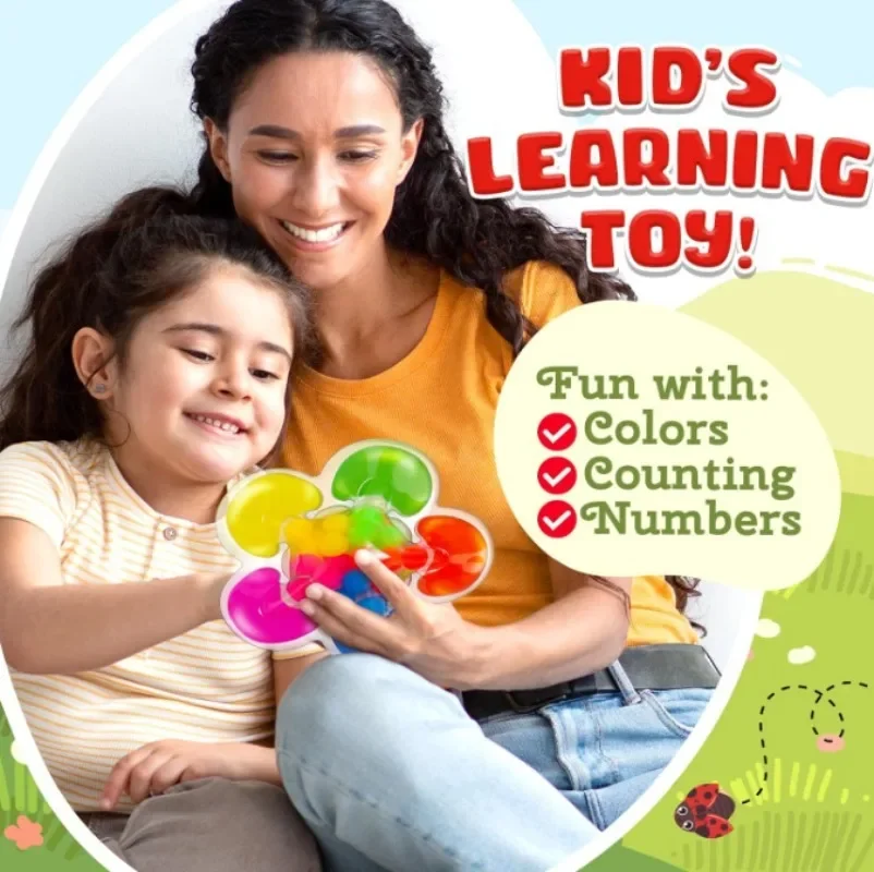 Juguetes educativos de descompresión, 10ml, clasificación de colores, juego sensorial de habilidades motoras finas a juego para niños, regalo familiar - imagen 3