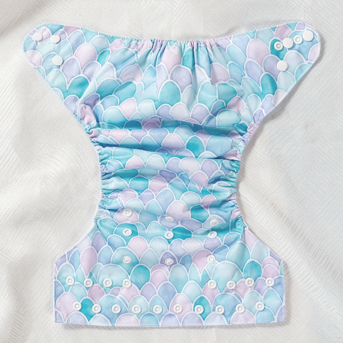 Pañales lavables de tamaño ajustable, suaves, agradables para la piel, transpirables, para bebés de 3 a 15kg, 3 uds. - imagen 2